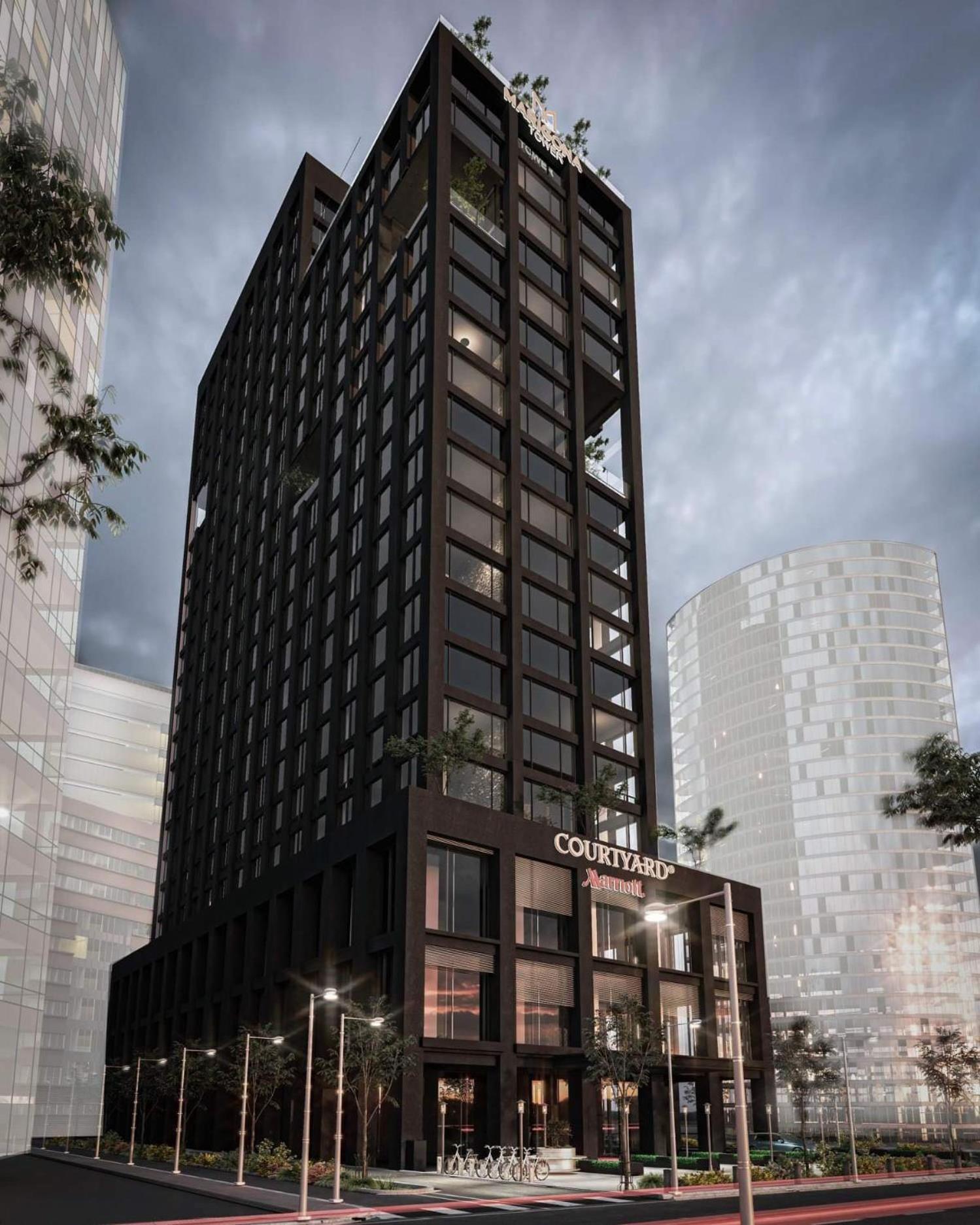 Hotel Courtyard By Marriott Prishtina Pristina Exterior foto