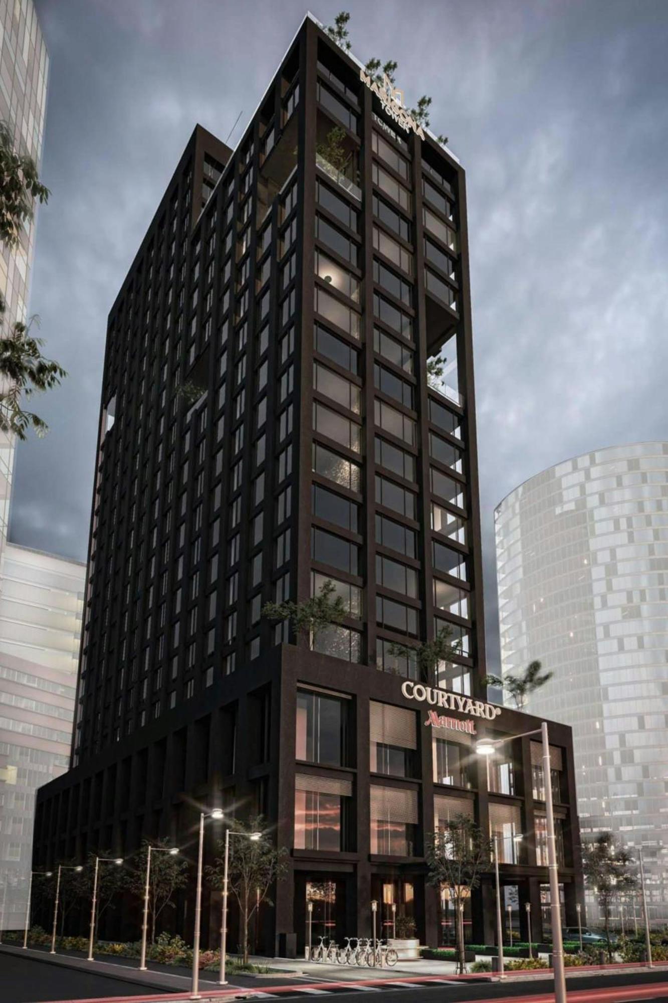 Hotel Courtyard By Marriott Prishtina Pristina Exterior foto